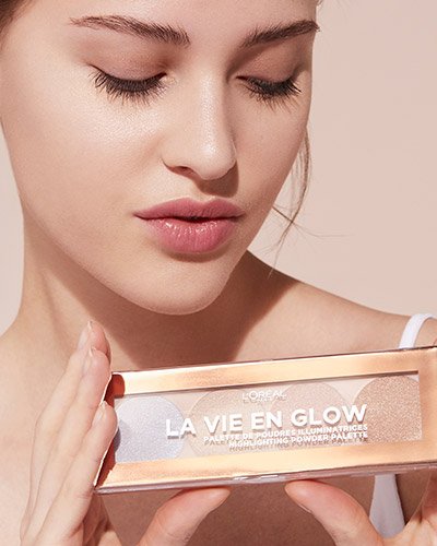 L'Oréal Paris Dekorativní kosmetika na tvář WOK UP LIKE THIS La Vie En Glow Cool Glow BEAUTE V1 2